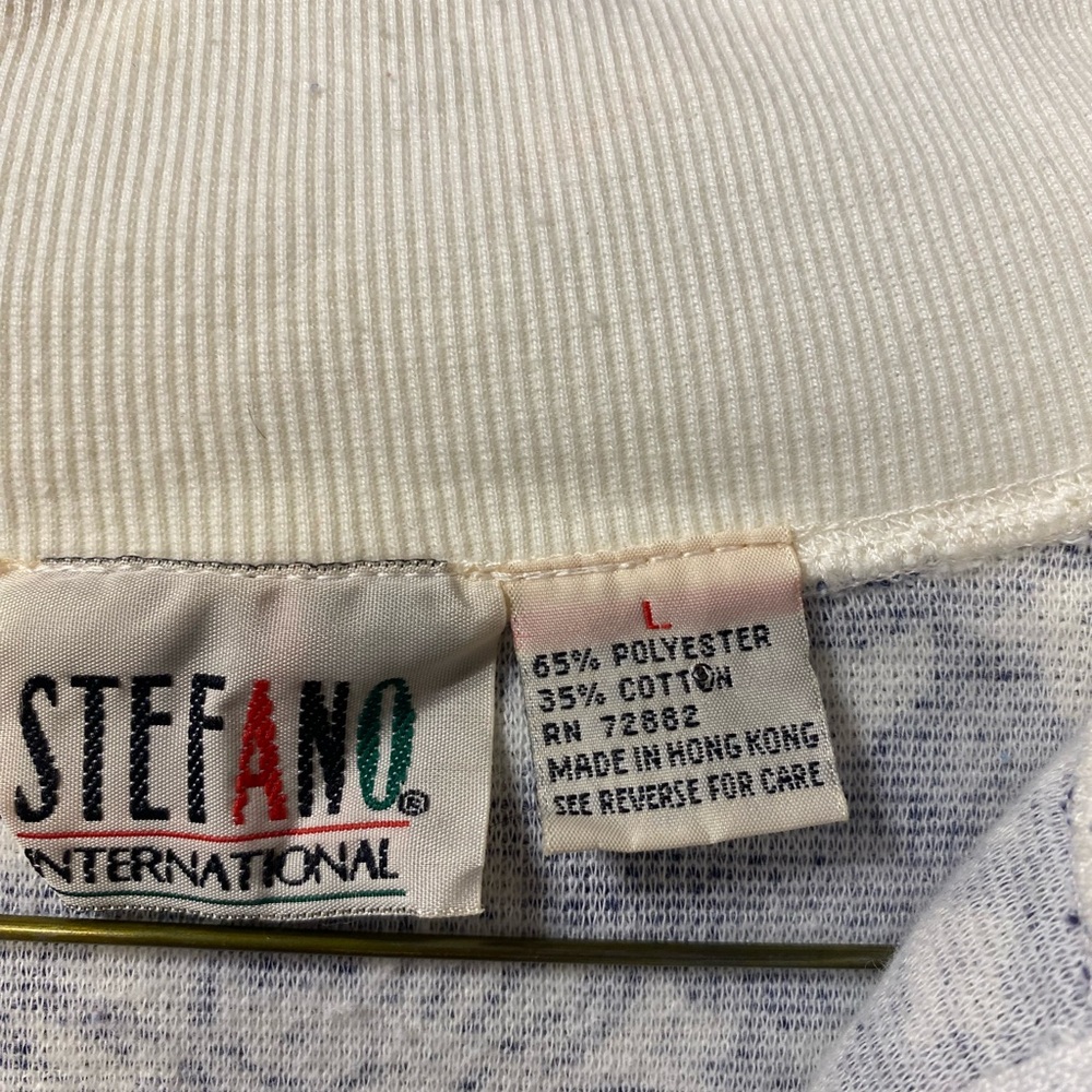 Stefano International sweater size large 65% polyester 35% cotton
